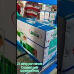 Automated machine for packaging boxes.