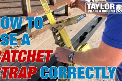 Securing a Load on a Trailer: Easy Steps with a Ratchet Strap
