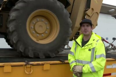 Securing Heavy Equipment for Transport: ADOT&PF Operators’ Method