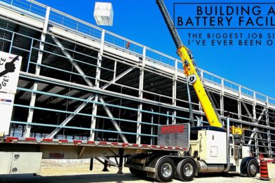 Constructing a Huge Battery Plant with Stringent Rules on the Construction Site