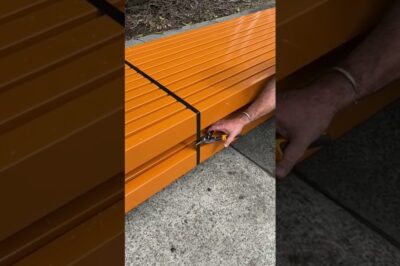 “Dangerous Cutting of Metal Strapping”