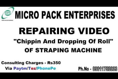 Repairing Box Strapping Machine Issue: Strap Chipping and Dropping