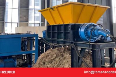 “Efficient Recycling Machine for Plastic, Rubber, Paper, and Tires”