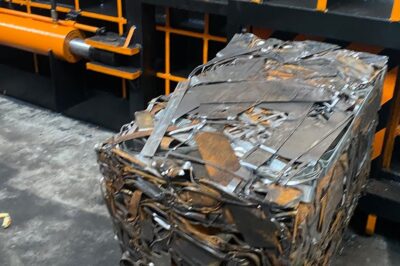 Compact Aluminum Steel Baler for Efficient Recycling