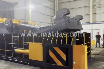 Compact Scrap Metal Baler