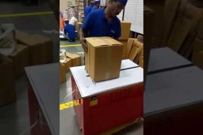 Semi-automatic Box Strapping Machine: Royal Pack
