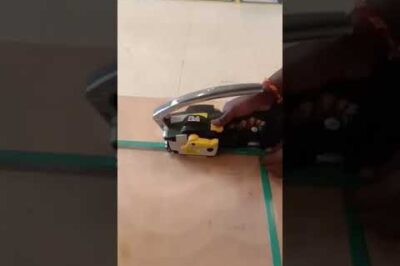 Pet Strapping Tool – Battery Operated. Contact for inquiries: 9844723888, 8123166638. (24 words)
