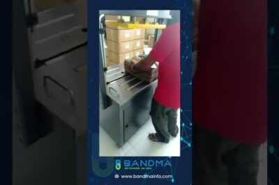 Functioning of a Fully Automatic Strapping Machine with Pneumatic Pressure.