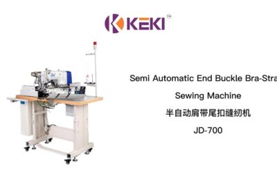Bra-Strap Sewing Machine for Semi Automatic End Buckle – Model JD 700 (Brief Description)