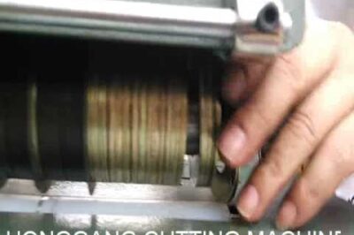 Strap Cutting Device for Leather