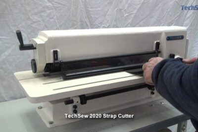 “Cutting Machine for Leather Straps – TechSew 2020 Model”