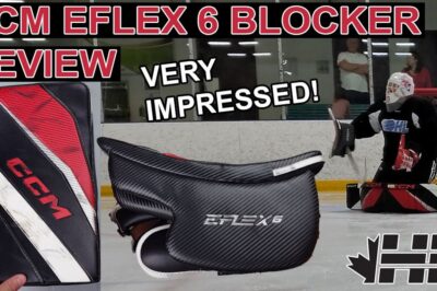 Impressed by Review of CCM Eflex 6 Hockey Goalie Blocker