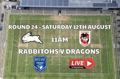 Rabbitohs vs Dragons, Jersey Flegg, Round 24