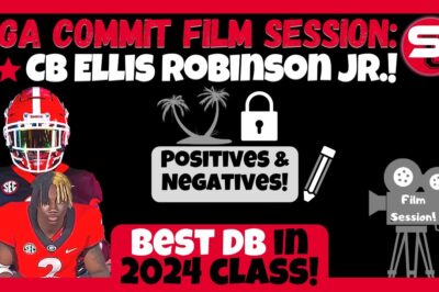UGA 2024 Commit: Elite CB Ellis Robinson Jr.’s Dominant Film Session! Unmatched Skills Make Him the Nation’s Top Defensive Back!
