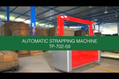 Strapping Machine for Automatic Packaging