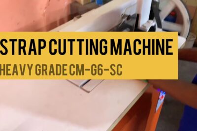 Cutting Machine for Leather Straps