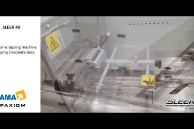 40 Horizontal Flow Wrap Machine: Effortlessly Wrap Chocolate Cake