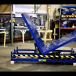 6,000# hydraulic upender with vertical lifting capability