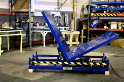 6,000# Hydraulic Upender with Vertical Lifting Capability