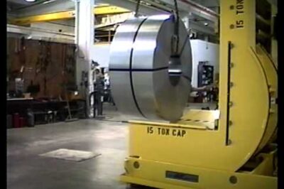 Automated Coil Upender – Compact and Efficient