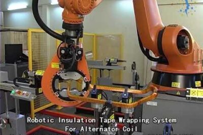 Automated Wrapping System for Alternator Coil Insulation