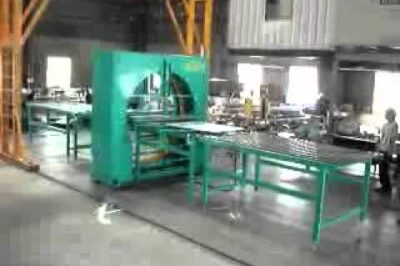 Automatic Horizontal Stretch Wrapper Machine Video FT-FA180 Series