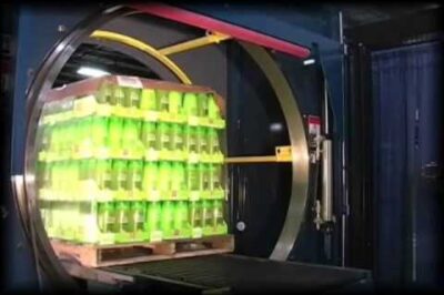 Automatic Horizontal Stretch Wrapper for Packaging