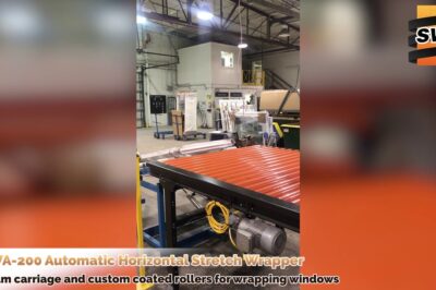 Automatic Horizontal Stretch Wrapper for Wrapping Pallets