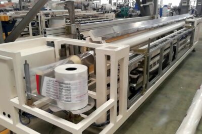 Automatic PVC Pipe Packing Machine for Pipes with 160mm Diameter