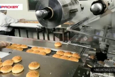 Automatic burger bun packaging machine