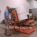 bradbury tipper upender: efficient coil handling solution.