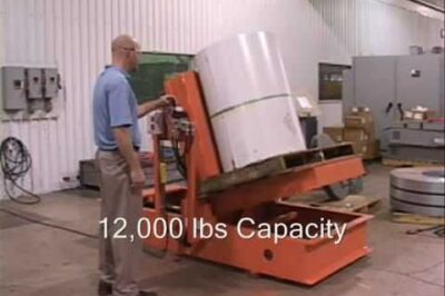 Bradbury Tipper-Upender: Efficient Coil Handling Solution.