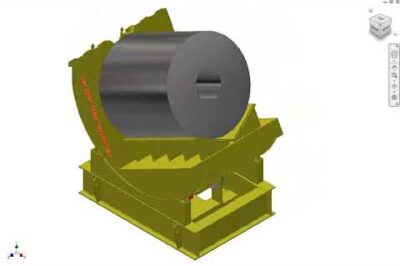 Coil Upender: Efficient Rotation Device for Coils