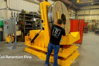 Coil Upender for Easy Rotation