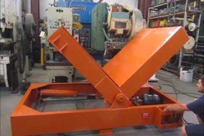 Coil Upender for Sale: 10,000 lbs, 54″ OD (ALMA #5404)