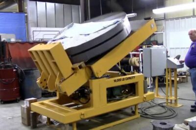 Coil Upender with 12,000 lb Capacity