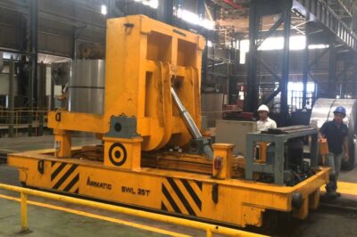 Coil Upender/Tilter with 25MT Capacity