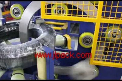 Coil Wrapping Machine for Horizontal Hose