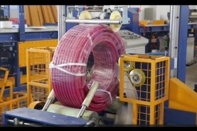 Coil and Hose Wrapping Machine