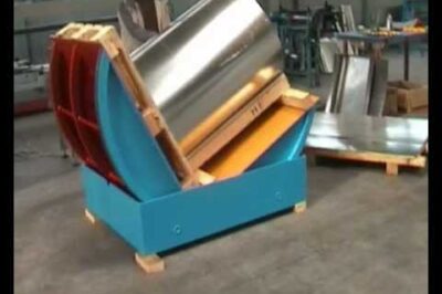 Coil flipper machine
