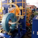 coil packing machines for hose pipe packaging in pe/hdpe/pvc.