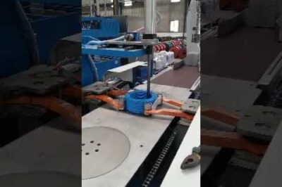 Coiling tie and packing machine for wire and cable automation.