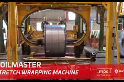 Coilmaster Stretch Wrapping Machine revolutionizes packaging with advanced technology.