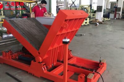“Compact 90° Hydraulic Tilter/Upender for Efficient Rotation”
