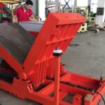 "compact 90° hydraulic tilter/upender for efficient rotation"