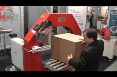 “Compact Box Wrapping Machine for Efficient Packaging”