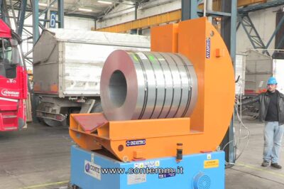 “Compact Coil Tilter for Metal Mec – Enhanced Rotation Efficiency”