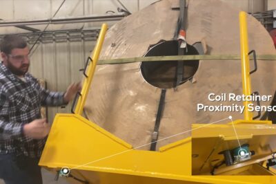 Compact Coil Upender with Efficient Design