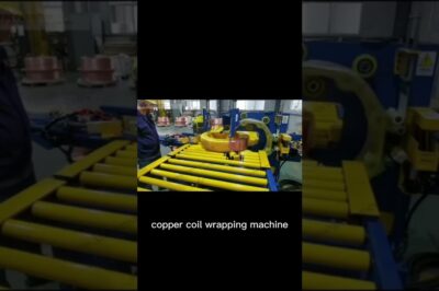 “Compact Copper Coil Wrapping Machine”