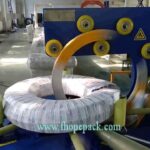 compact pvc hose and flex pipe packaging machine